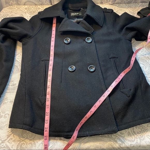 Eddie Bauer Wool Peacoat Black~M - Picture 6 of 7